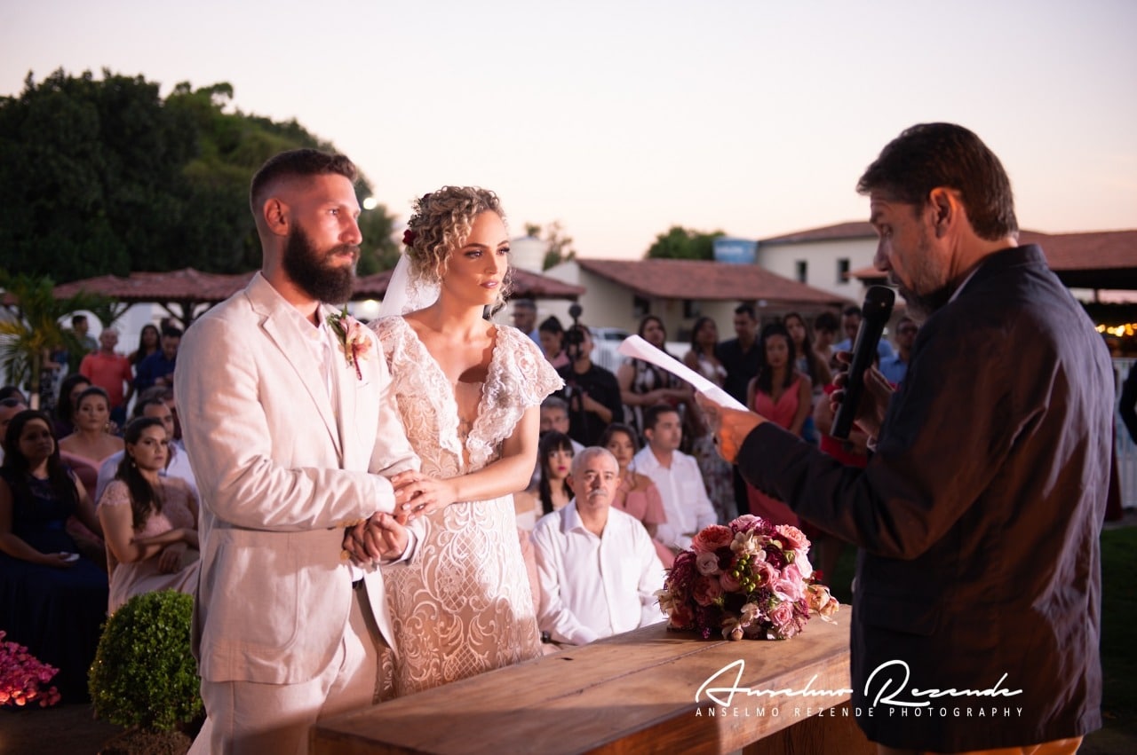 Casamento realizado na Chácara Boa Vista
