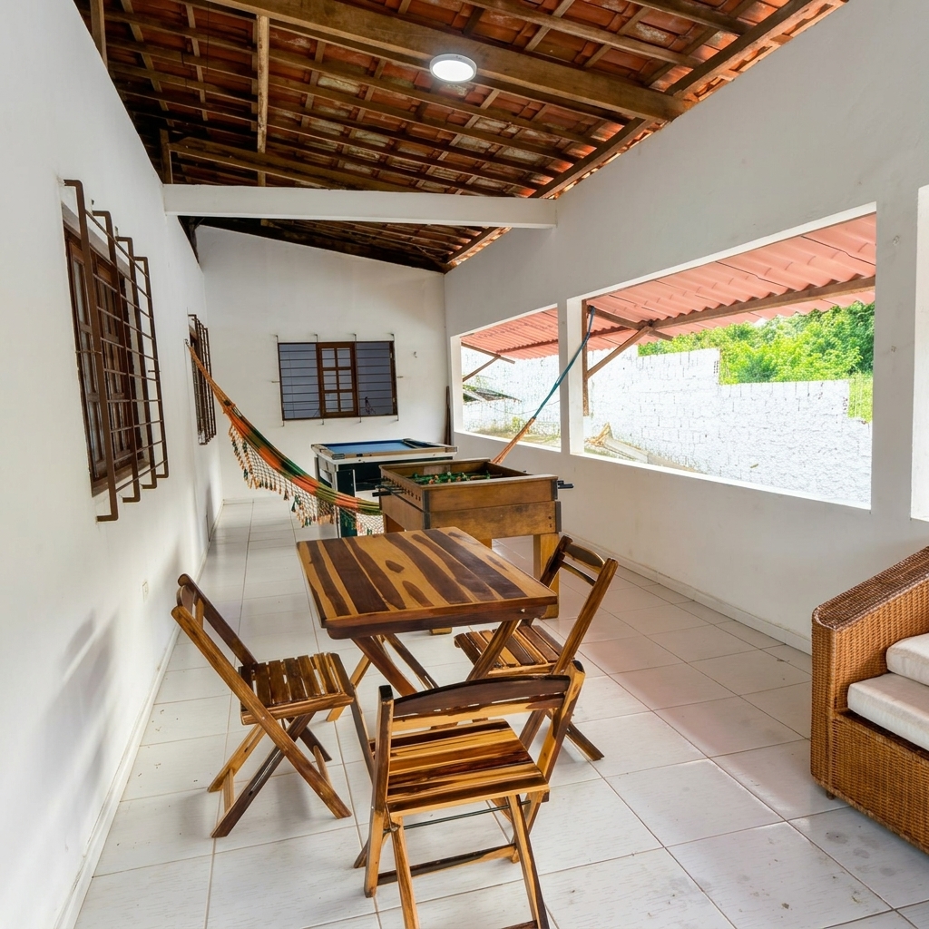 Espaço de jogos para eventos na Chácara Boa Vista